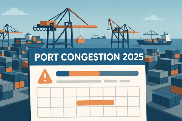 2025 Port Congestion Forecast & Planning Hacks