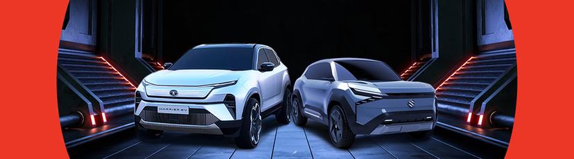 Electric Cars Showcased at Auto Expo 2023