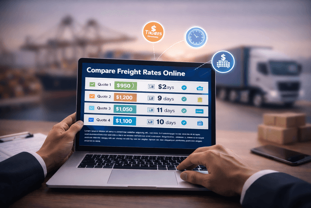 Using Digital Platforms to Get Cheaper Freight Quotes (Comparison Shopping)