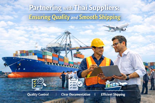 Partnering with Thai Suppliers: Ensuring Quality and Smooth Shipping