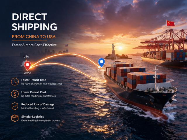 Direct Shipping vs Transshipment: How Route Choices Affect Time & Cost